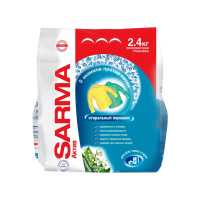 Sarma Стиральный порошок Актив Ландыш Для всех типов стирки 2,4 кг