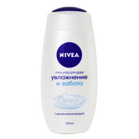 Nivea Гель-уход для душа Увлажнение и Забота с миндальным маслом 250 мл