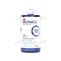 Deonica Skincare Line Мицеллярная вода для снятия макияжа 5 в 1 очищающая 450 мл