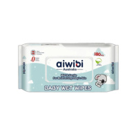 Aiwibi Влажные салфетки детские для всех типов кожи с клапаном 0+ 180 шт