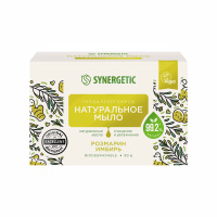 Synergetic Туалетное мыло Натуральное Розмарин и Имбирь 90 г