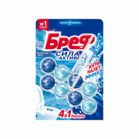 Бреф Подвесной блок для унитаза Сила-Актив Океанский Бриз 2х50 г