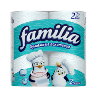 Familia Бумажные полотенца двухслойные 2 шт