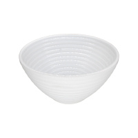 Салатник Вэйв из стеклокерамики белый 14 см