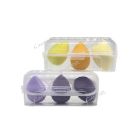 MU Спонж д/нанес.макияжа латекс,синт.волок. GT микс 1 уп. (3шт) / 224шт / TZ20629-198 / 663764