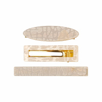 Набор заколок для волос акриловые 3 шт