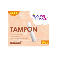 Young Show Тампоны женские гигиенические Super без аппликатора 8 шт. 