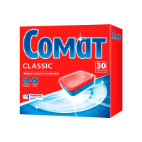 Сомат Классик таблетки д/ПММ (30шт) придающ.блеск карт./уп 1уп. / 6шт / 3002176 / 277639