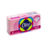 Ola Тампоны гигиенические Super Plus 8 шт