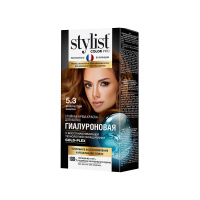 STYLIST PRO Color гиалурон краска д/волос крем золотистый каштан 5.3 б/аммиака Gold-Plex 1шт 115мл /