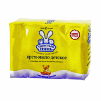 Ушастый нянь Крем-мыло детское с оливковым маслом и ромашкой 4х100 г