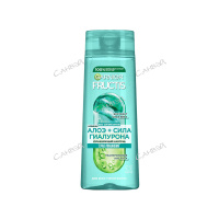 Гарньер Fructis Алоэ+Сила гиалурона шампунь увлажн. д/в тип.вол. 400мл флакон 1шт / 12шт / C7076401