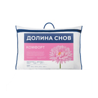 Экотекс Подушка Комфорт, белая 50х70 см