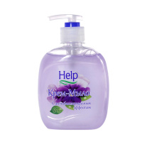 HELP Антибактериальное мыло жидкое увлаж. д/всех тип.кож. цветоч. 1шт 300мл / 20шт / 5-0368 / 005010