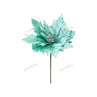 DVL Цветок декоративный синий 1шт 17*20см п/э,металл GT / 600шт / 0424А-1 / 906377