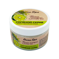 LK Скраб для тела соляной Ocean Spa Зеленый чай и лемонграсс 350 г