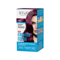 Studio professional Fashion Color краска д/волос кремов. 6.65 фуксия до 8 нед. 115мл 1шт карт./уп / 