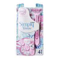Gillette Бритвенный станок одноразовый Simply Venus 3 4 шт