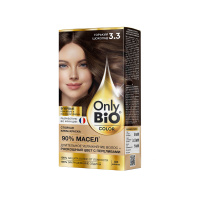 Only Bio Крем-краска для волос Color тон 3.3 Горький шоколад 115 мл