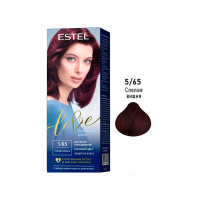 Estel Крем-краска для волос Love 5/65 Спелая вишня 115 мл