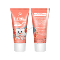 TISWELL паста зубная детс. 6-12л. 60гр. наногидрокс. реминерал. д/укреп.эмали нежн.персик туба 1шт /