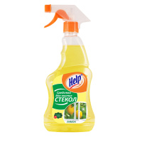 HELP спрей д/стекол и зеркал 1шт 500мл триггер лимон / 12шт / 1-0370, 1-0309, 1-0325 / 000442